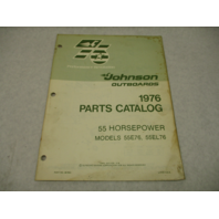 387553 Johnson Outboard 1976 Parts Catalog 55 HP Models