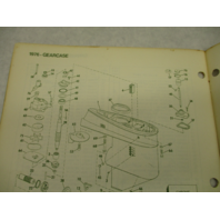 387553 Johnson Outboard 1976 Parts Catalog 55 HP Models