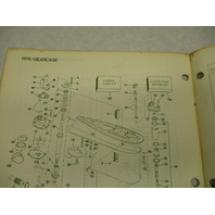 387556 Johnson Outboard 1976 Parts Catalog 85 HP Models 85EL76 85ETLR76