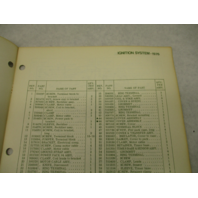 387557 Johnson Outboard 1976 Parts Catalog 115 HP Models