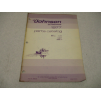 388224 Johnson Outboard 1977 Parts Catalog 55 HP Models 55E77 55EL77