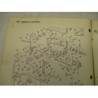 388224 Johnson Outboard 1977 Parts Catalog 55 HP Models 55E77 55EL77