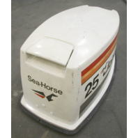 0388733 Top Cowl Motor Cover Rope Start Johnson Evinrude Sea Horse 1978 25 35 HP