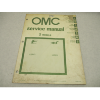 392068 OMC Evinrude Johnson 1981 Outboard Service Repair Manual 2 HP