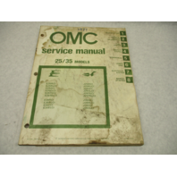 392072 OMC Evinrude Johnson 1981 Outboard Service Repair Manual 25-35 HP