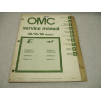 392073 OMC Evinrude Johnson 1981 Outboard Service Repair Manual 50-60 HP