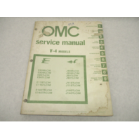 392075 Evinrude Johnson 1981 Outboard Service Repair Manual V-4 90-140 HP