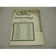 1981 Evinrude Johnson Outboard Service Repair Manual 150 175 200 235 HP V-6