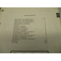 394670 OMC Evinrude Johnson 1984 Outboard 4-8 HP Models Parts Catalog