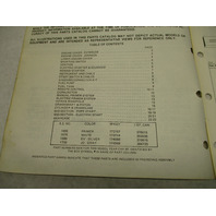 394673 OMC Evinrude Johnson 1984 Outboard 20 & 25 HP Parts Catalog