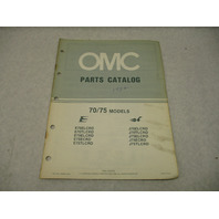 394678 OMC Evinrude Johnson 1984 Outboard 70 & 75 HP Parts Catalog