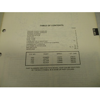 395671 OMC Evinrude Johnson 1985 Outboard 9.9 & 15 HP Parts Catalog