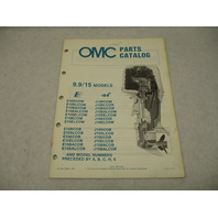 395671 OMC Evinrude Johnson 1985 Outboard 9.9 & 15 HP Parts Catalog