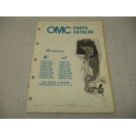 396187 OMC Evinrude Johnson 1985 Outboard 40 HP Model Parts Catalog