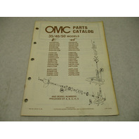 397321 OMC Evinrude Johnson 1986 Outboard 35 40 50 HP Parts Catalog