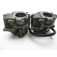 398347 398340 Upper & Lower Carburetor Evinrude Johnson OMC 40HP 20" Elec. Start
