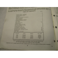 398620 OMC Evinrude Johnson 1987 Outboard 20-25 HP Parts Catalog