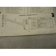 398628 OMC Evinrude Johnson 1987 Outboard 70 HP Parts Catalog