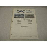398632 OMC Evinrude Johnson 1987 Outboard 150/175 HP Parts Catalog