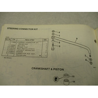 398850 OMC Evinrude Johnson 1987 Outboard 28 HP Parts Catalog