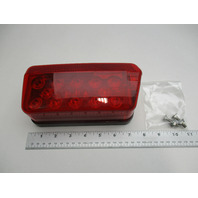 403028 Wesbar Waterproof RED LED Left Roadside Tail Light for Trailers