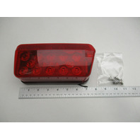403028 Wesbar Waterproof RED LED Left Roadside Tail Light for Trailers