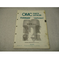 432211 OMC Evinrude Johnson 1988 Outboard 9.9-15 HP Parts Catalog
