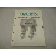 432220 OMC Evinrude Johnson 1988 Outboard 30-35 HP Parts Catalog