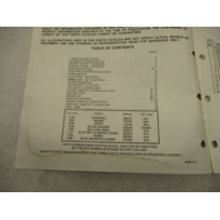 432233 OMC Evinrude Johnson 1988 Outboard 88 90 110 HP Parts Catalog