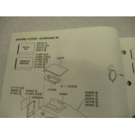 432888 OMC Evinrude Johnson 1989 Outboard 25/40/50 HP Parts Catalog
