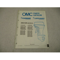 432900 OMC Evinrude Johnson 1989 Outboard 200/225 HP Parts Catalog