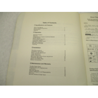 1988 Owner's Operating Manual for OMC Cobra Electric Outboards