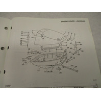433743 1990 OMC Evinrude Johnson Outboard Parts Catalog APBA Class A Racing