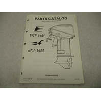 433743 1990 OMC Evinrude Johnson Outboard Parts Catalog APBA Class A Racing