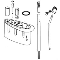 0434135 434135 OMC Evinrude Johnson 9.9-15 HP Outboard 5" Gearcase Extension Kit