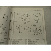 435887 1993 OMC Evinrude Johnson Outboard Parts Catalog 150, 175 HP 105JET