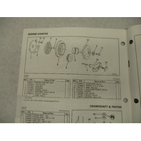 436431 OMC Evinrude Johnson 1994 Outboard 4 HP Deluxe Parts Catalog