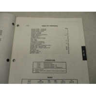 438209 OMC Evinrude Johnson 50 60 70 HP Outboard Parts Catalog 1996
