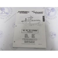 438669 OMC Evinrude Johnson 40-55 HP COMM Outboard Parts Catalog 1997