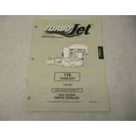 438733 OMC Evinrude Johnson Outboard Parts Catalog 115 TurboJet 1997