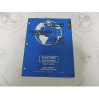 438987 OMC Evinrude Johnson Electric Trolling Outboard Parts Catalog 1998