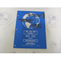 439285 OMC Evinrude Johnson 90/115 FFI Outboard Parts Catalog 1998