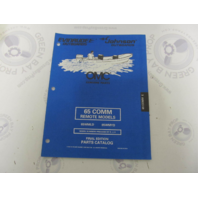 439307 OMC Evinrude Johnson 65 HP COMM Remote Outboard Parts Catalog 1998