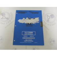 439310 OMC Evinrude Johnson V4 COMM Rope Outboard Parts Catalog 1998