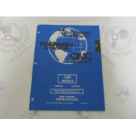 439318 OMC Evinrude Johnson 130 HP Outboard Parts Catalog 1998