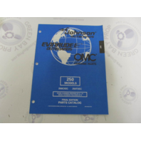 439324 OMC Evinrude Johnson 250 HP Outboard Parts Catalog 1998