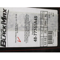 77350A45 Mercury 12.5 X 23 Pitch Prop for MERCURYOutboard 40-60BF / 75-125HP