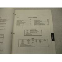 5000162 OMC Johnson Outboard Parts Catalog 200 225 250 HP 1999 Final Edition