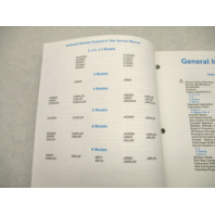500606 OMC Johnson Evinrude Outboard Service Repair Manual "ER" 2-8 HP 1994