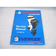 500607 OMC Johnson Evinrude Outboard Service Repair Manual "ER" 9.9-30 HP 1994